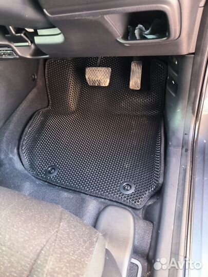 Коврики ева 3Д на Везел II черный+черный