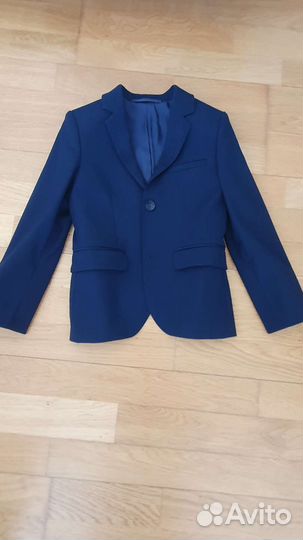 Школьный костюм для мальчика 122 синий