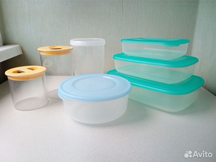 Пластиковые контейнеры для хранения