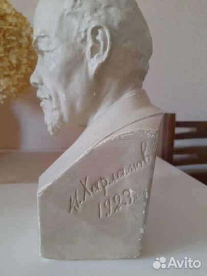 Бюст Ленина гипс