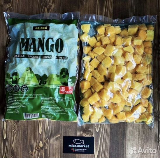 Манго кубики