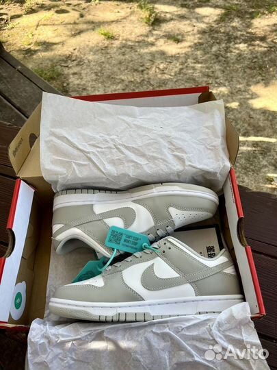 Nike Dunk Grey Fog low Оригинал Poizon