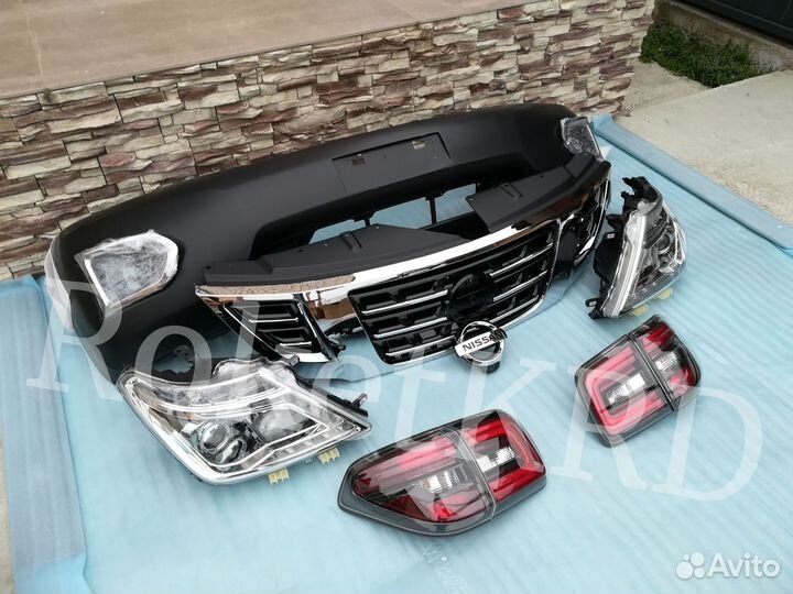 Обвес Nissan Patrol рестайлинг 2015