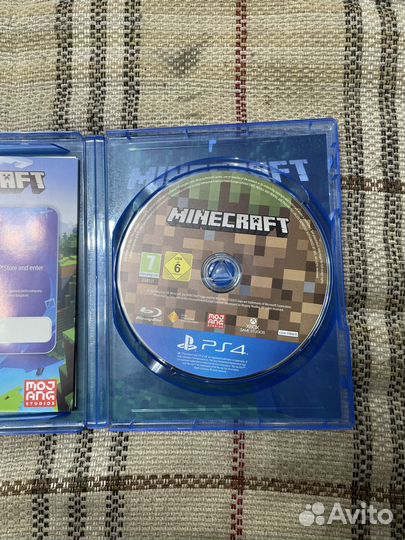 Диски на ps4 майнкрафт vr