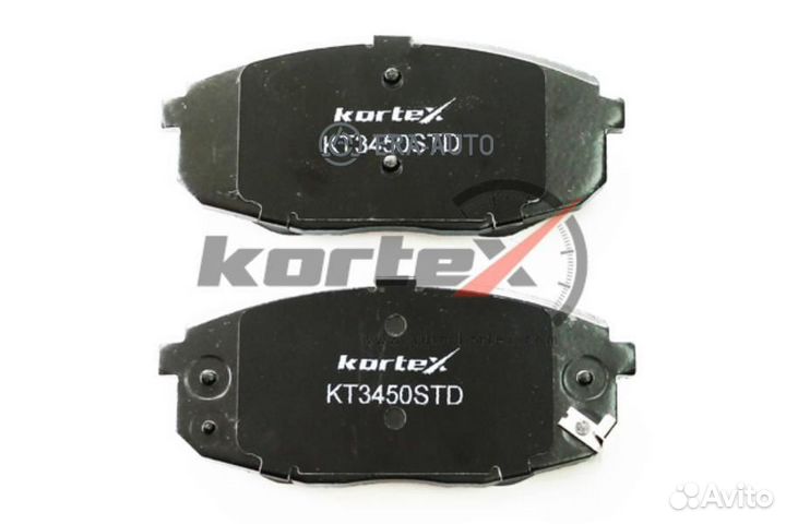 Kortex KT3450STD Колодки тормозные дисковые перед