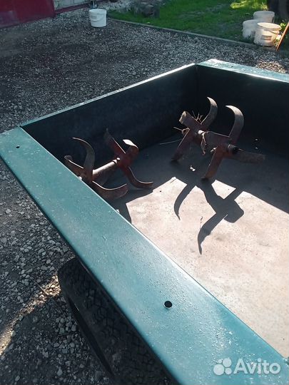 Мотоблок ока с прицепом самосвал