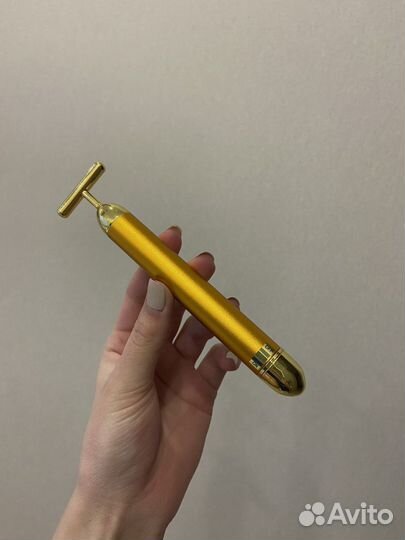 Ионный вибромассажер для лица Energy Beauty Bar