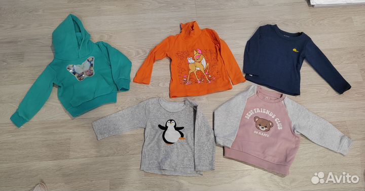 Вещи пакетом на девочку 92 98