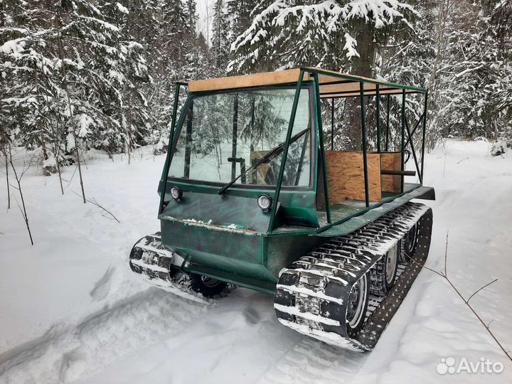Самодельный Гусеничный Вездеход