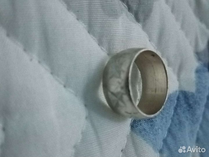 Серебряное кольцо антиквариат