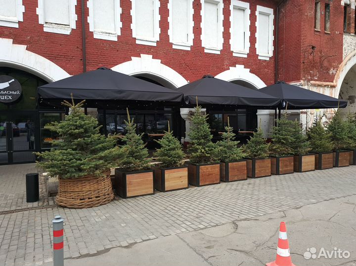 Уличный зонт для кафе и ресторанов