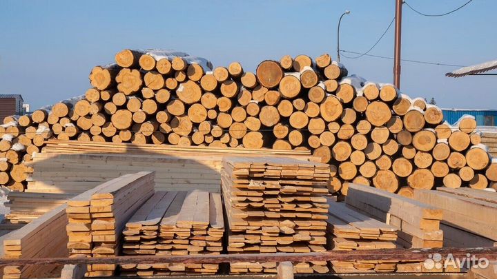 Доска обрезная 100х100х6000