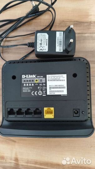 Wifi роутер D link