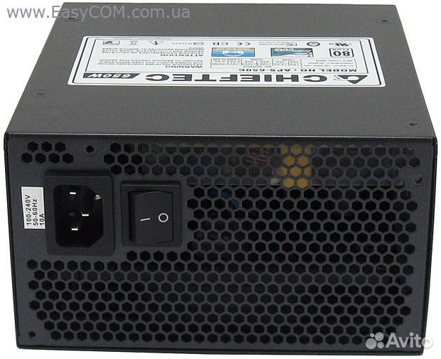 Блок питания Chieftec APS-650C,aPFC,80+,Fan 135 mm
