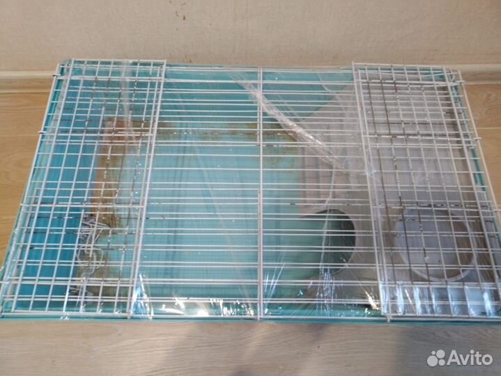 Клетка-переноска и колёса для грызунов