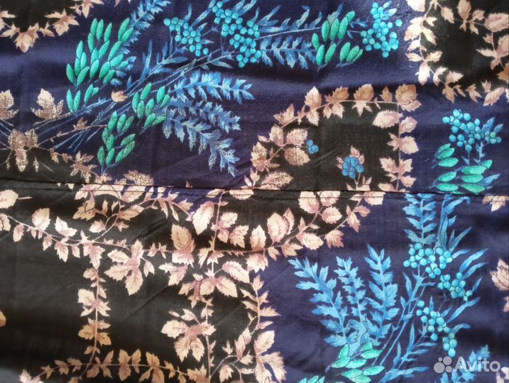 Павловопосадский платок Рябина