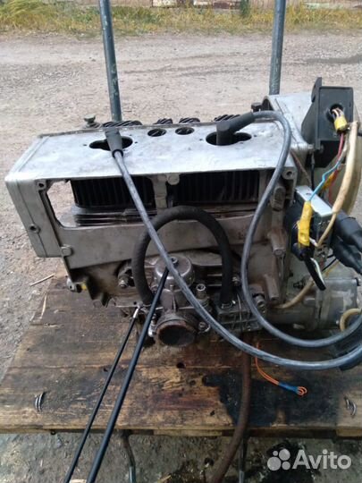 Мотор от снегохода Буран