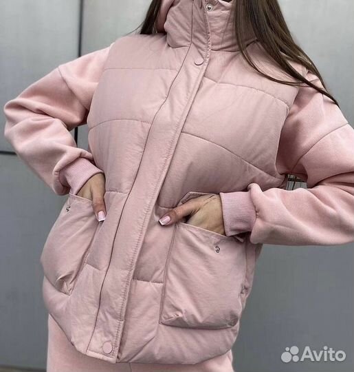 Флисовый костюм тройка новый