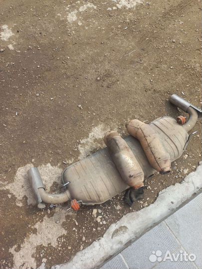 Глушитель range rover