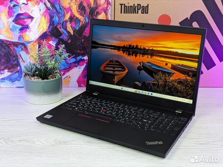 Мощный ThinkPad T15p G1 i7-10750H 32GB 1TB GTX1050