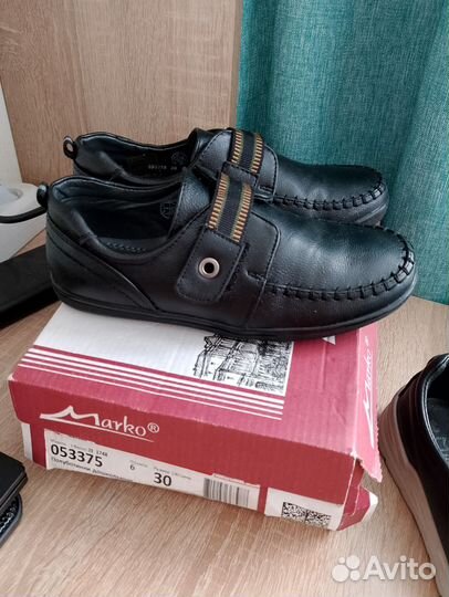 Школьные туфли для мальчика р. 30