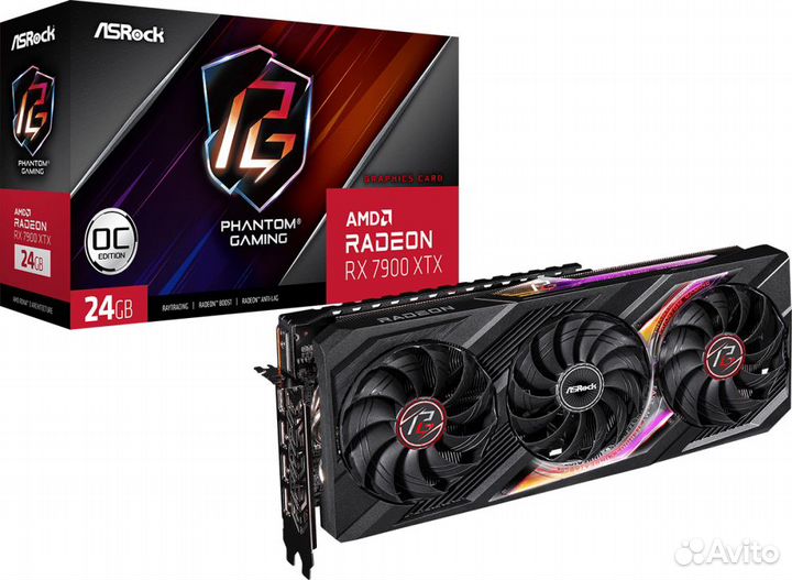 AMD Radeon RX 7900 XTX ASRock Phantom Gaming 24GB