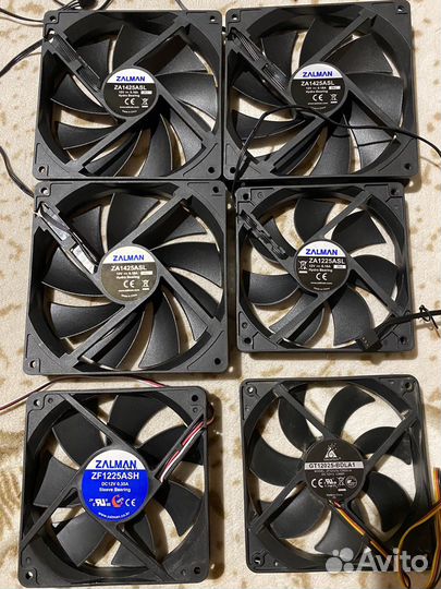 Корпусные вентиляторы для компьютера Zalman