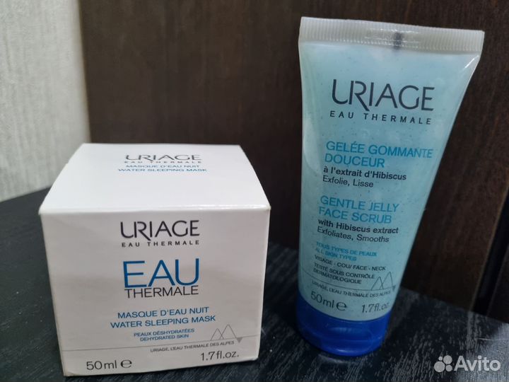 Скраб для лица uriage