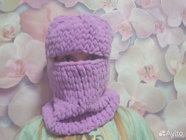 Балаклава из Alize puffy