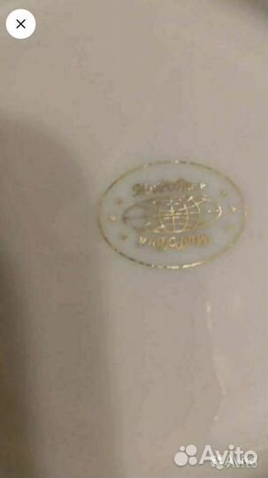 Фарфор хайта тарелки мелкие 6.шт