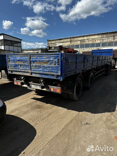 Полуприцеп бортовой СЗАП 93271, 2012