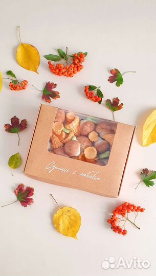 Зефирные грибы, пельмени из зефира