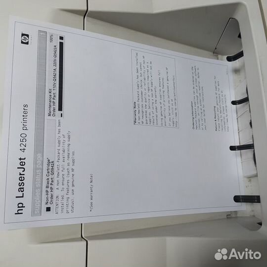 Принтер лазерный HP4250