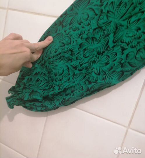 Платье длин типа бохо с пышными рукавами нов 42-46