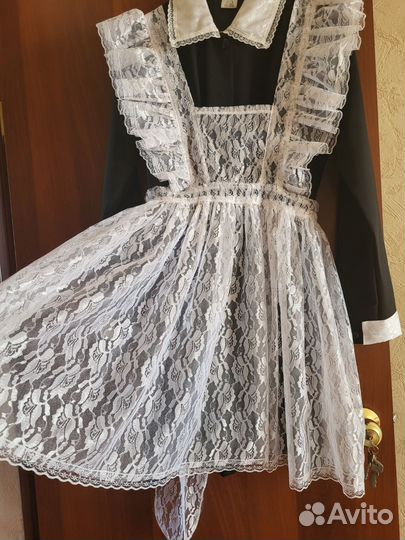 Школьное платье и фартук