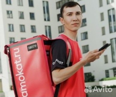 Велокурьер с еженедельным доходом