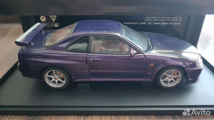 Nissan Skyline R34 GT-R V-Spec 1/18 Autoart