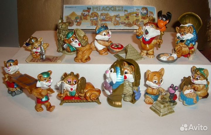 Киндер серии Коты египетские, Когда кота нет дома