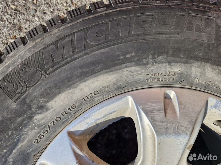 Колёса в сборе, зимние Michelin, 265/70/r16