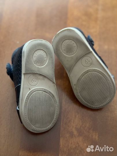 Туфли летние ясельные для девочки