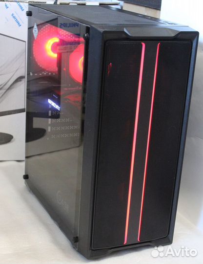 Новый игр Evo.7/Int 12100f 4.3GHz/RX6500XT/M.2 512