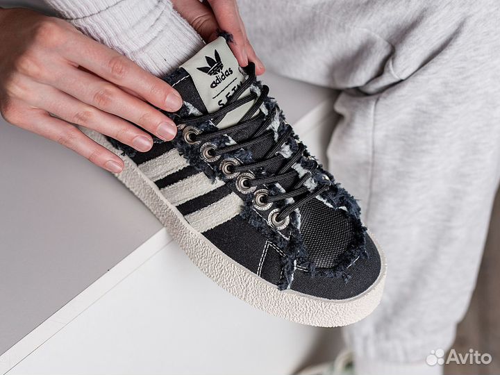 Adidas x sftm Campus 80s Black