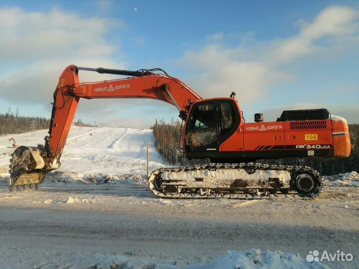Гусеничный экскаватор DOOSAN DX340LCA, 2018