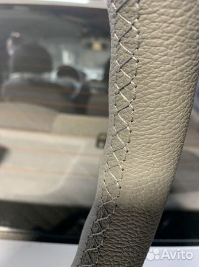 Кожаный руль хендай акцент