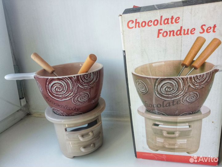 Фондюшница Набор для фондю керамика