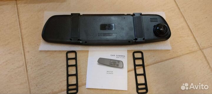 Видеорегистратор для автомобиля на зеркало с к.п