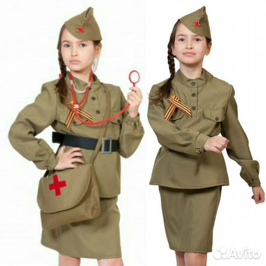 Костюм солдата, моряка, танкиста, летчика, солдатк