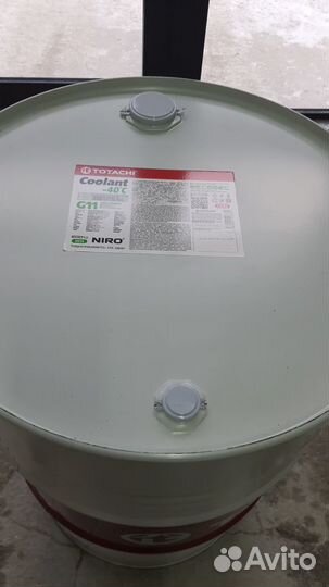 Антифриз totachi NiroCoolant G11,200кг -40Cзеленый