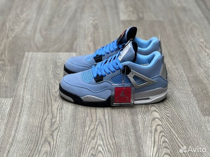 Кроссовки Air Jordan 4 University Blue (36-45)