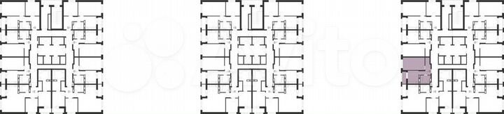 1-к. квартира, 36,1 м², 16/22 эт.